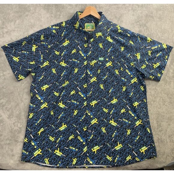 DIXXON Other - Dixxon Flannel Co Shirt Mens XXL Super Soaker 5000 Water Blaster Button Down Top